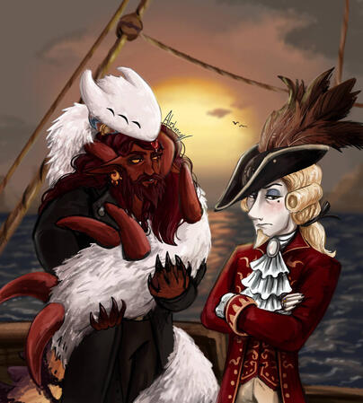 artfight attack, character owned by CarottAlien (artfight)