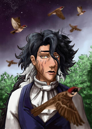 artfight attack, character by: endless-shelter (artfight/tumblr)